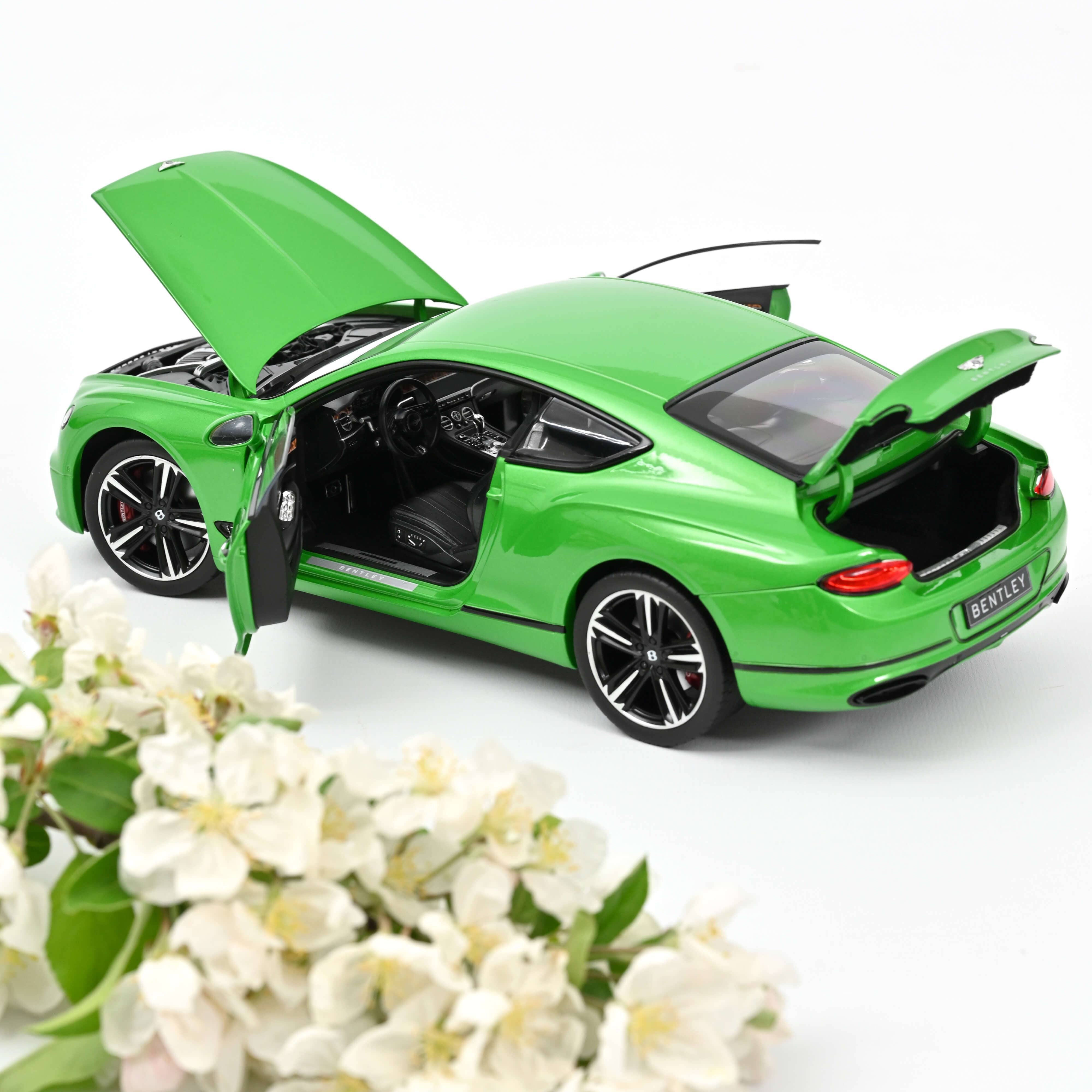 BENTLEY CONTINENTAL GT 2018 VERT NOREV 1/18°