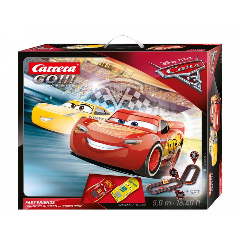 CARRERA GO !!! Disney·Pixar Cars - Fast Friends