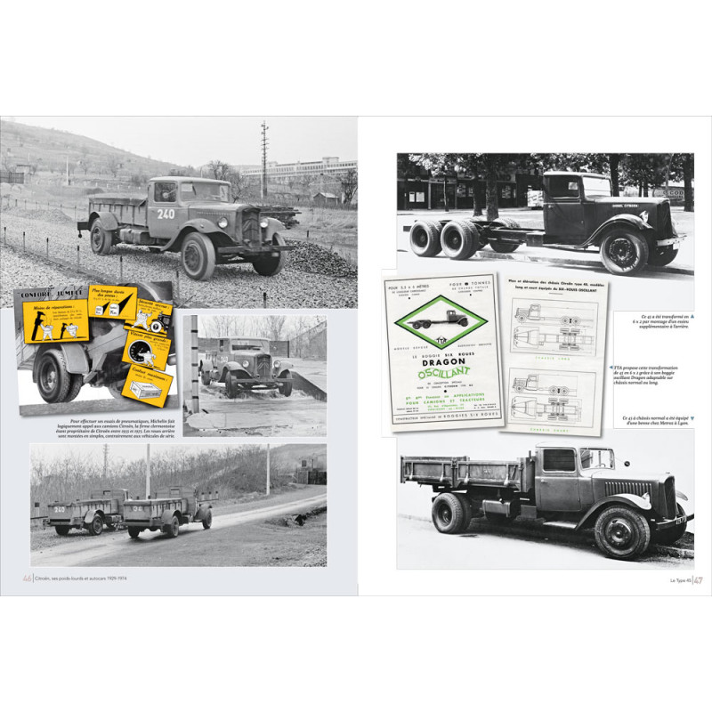 CITROEN, SES POIDS LOURDS & AUTOCARS 1929-1974