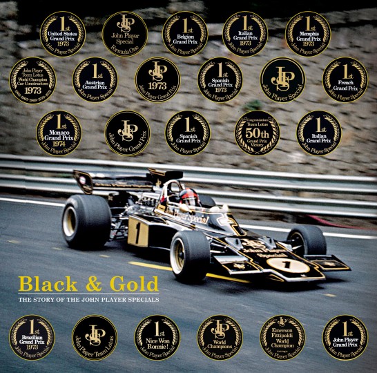 BOOK BLACK & GOLD - THE STORY OF THE JOHN PLAYER SPECIALS