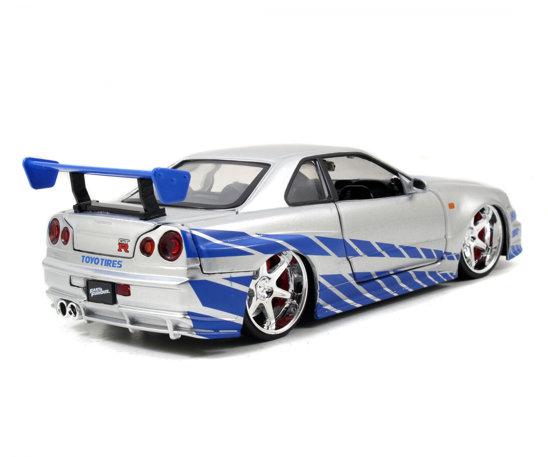 BRIAN'S NISSAN SKYLINE GT-R FAST & FURIOUS JADA 1/24°