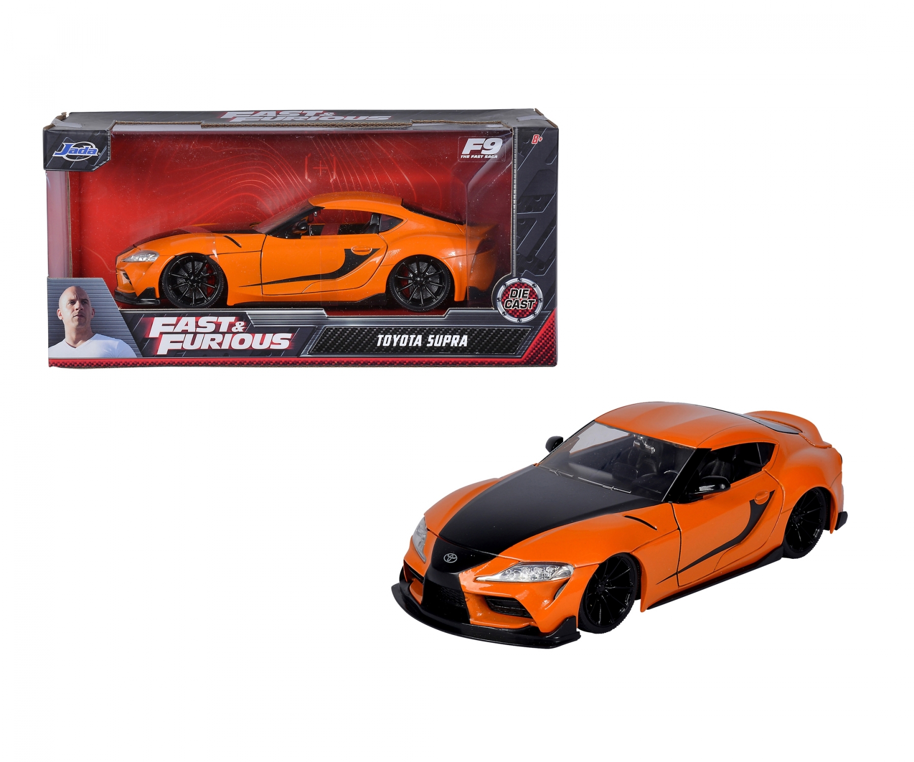 TOYOTA GR SUPRA FAST & FURIOUS 9 JADA 1/24°