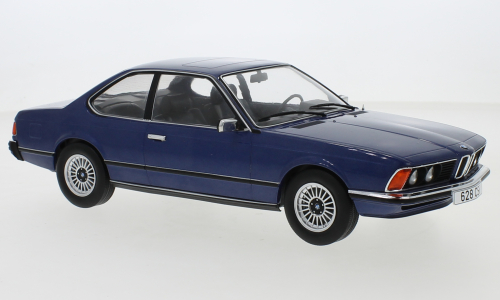 BMW 628 CSI BLEUE 1976 MCG 1/18°