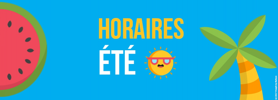 horaires d'été