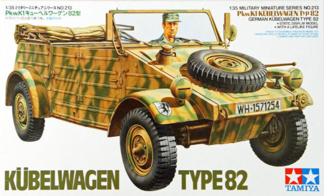 KUBELWAGEN TYPE 82 TAMIYA 1/35