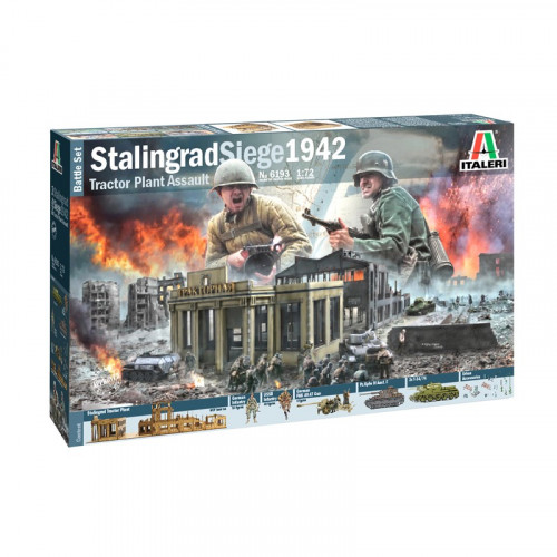 LE SIEGE DE STALINGRAD 1942 ITALERI 1/72°