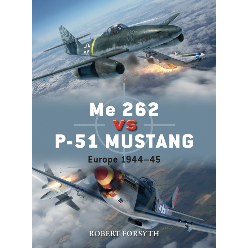 ME 262 CONTRE P-51 MUSTANG EUROPE 1944-45