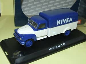 hanomag l28 koffer-lkw nivea schuco 02932 1:43