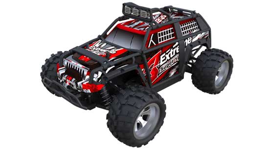 MINI MHD SUV Rouge 4WD 1/18 de MHDPRO