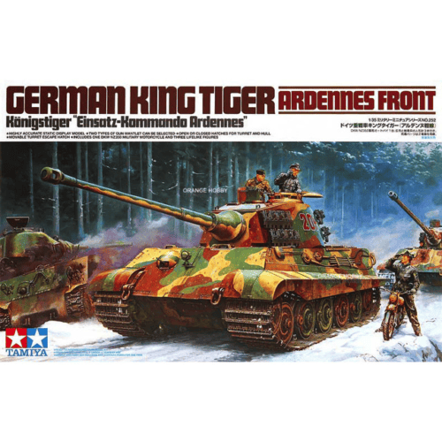 GERMAN KING TIGER "ARDENNES FRONT" TAMIYA 1/35°