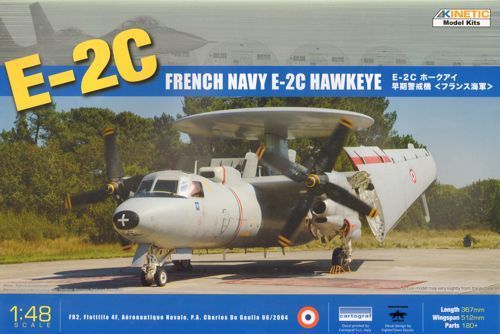 HAWKEYE E-2C FRENCH NAVY KINETIC 1/48°