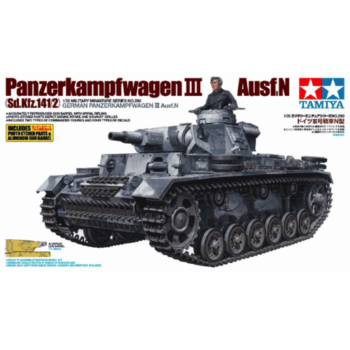 PANZERKAMPFWAGEN III TAMIYA 1/35°