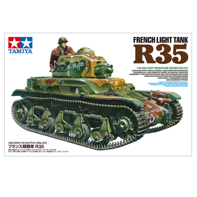 FRENCH LIGHT TANK R35 TAMIYA 1/35°