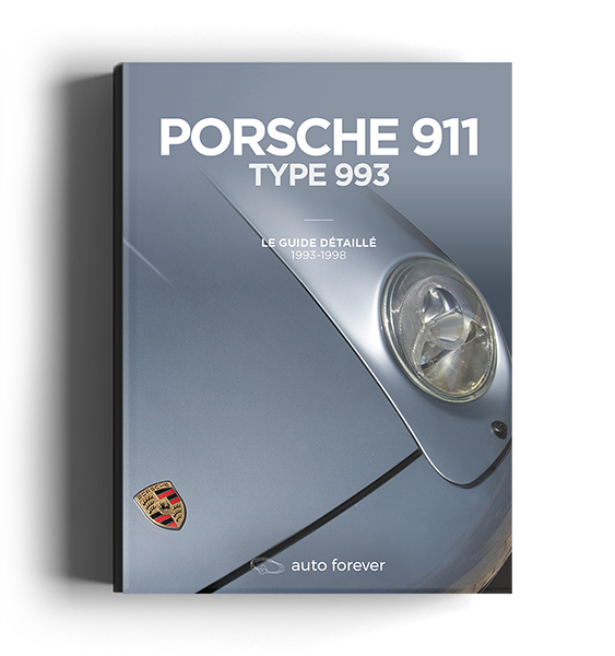 Le guide détaillé de la Porsche 911 type 993 publié par Auto Forever couvre l’ensemble de sa carrière, qui a débuté en 1993 pour s’achever en 1998. Cet ouvrage de180 pages contient 36