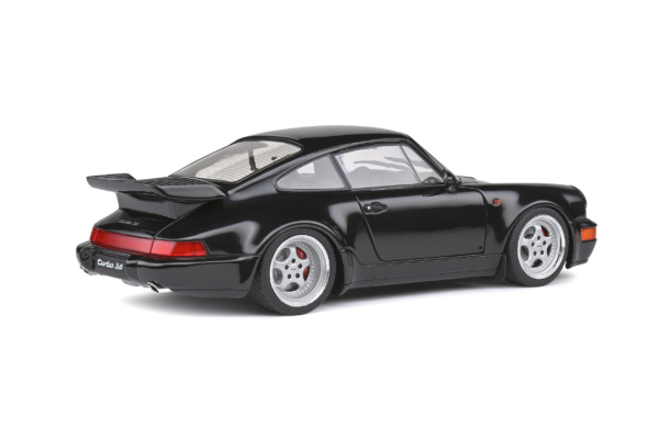 PORSCHE 911 TYPE 964 TURBO 3.6L NOIR SOLIDO 1/18°