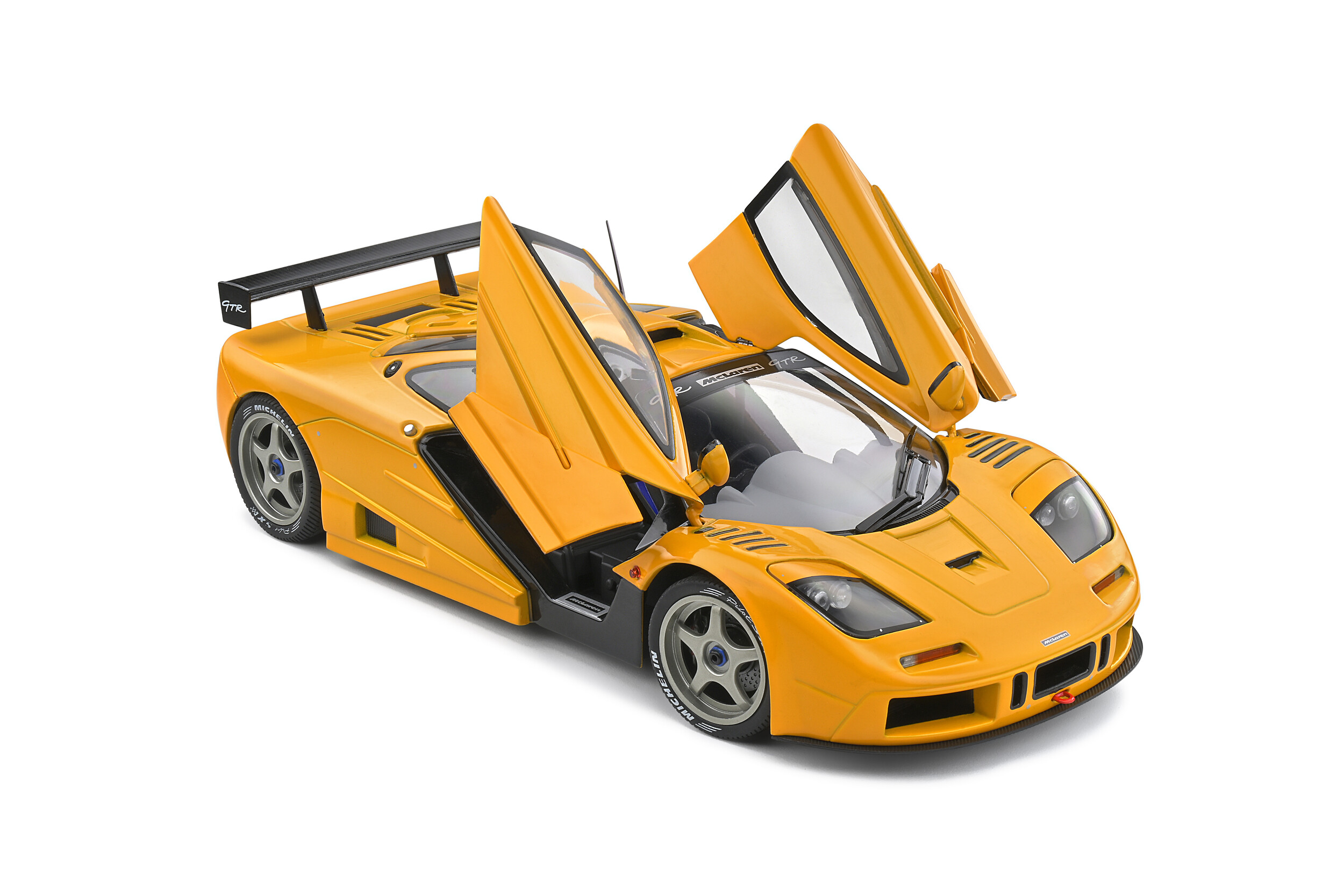MCLAREN F1 GTR SHORT TAIL ORANGE 1996 SOLIDO 1/18°