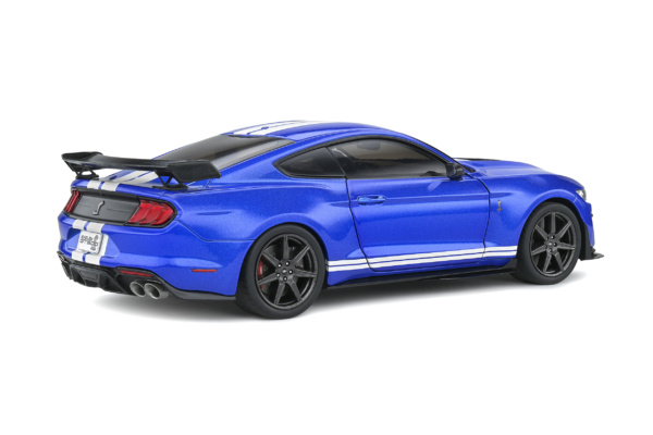 FORD MUSTANG SHELBY GT500 2020 SOLIDO BLEU 1/18°
