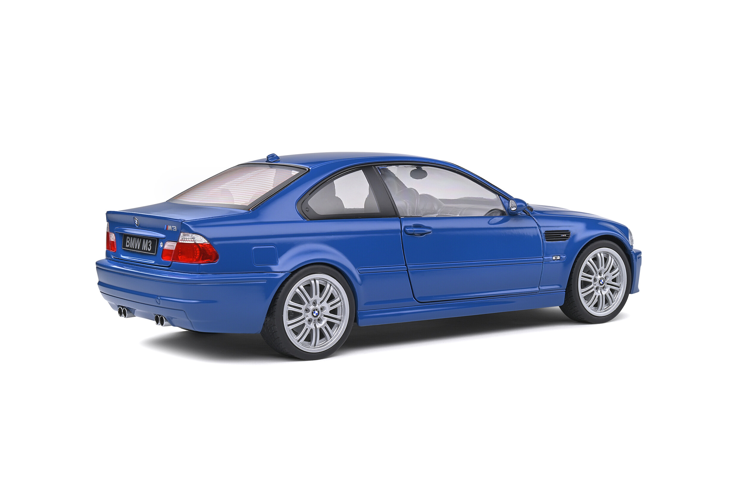 BMW M3 E46 BLEU 2000 SOLIDO 1/18°