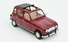 RENAULT 4L ROUGE 1966 NOREV 1/18°