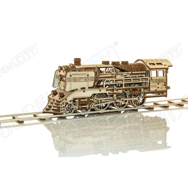 MAQUETTE EN BOIS TRAIN WOODEN EXPRESS WOODEN CITY