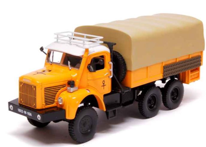 Berliet GBC 8 6x6 Gazelle 1959 orange NOREV 1/43