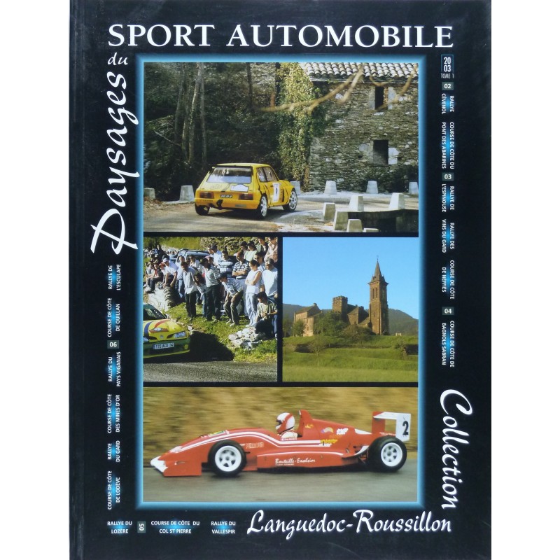 PAYSAGE DU SPORT AUTOMOBILE LANGUEDOC ROUSSILLON 2003