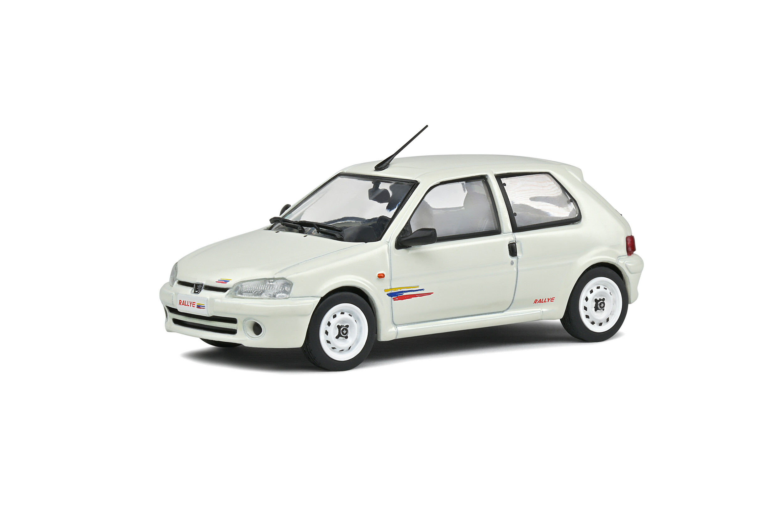 PEUGEOT 106 RALLYE (ph.2) BLANCHE SOLIDO 1/43°