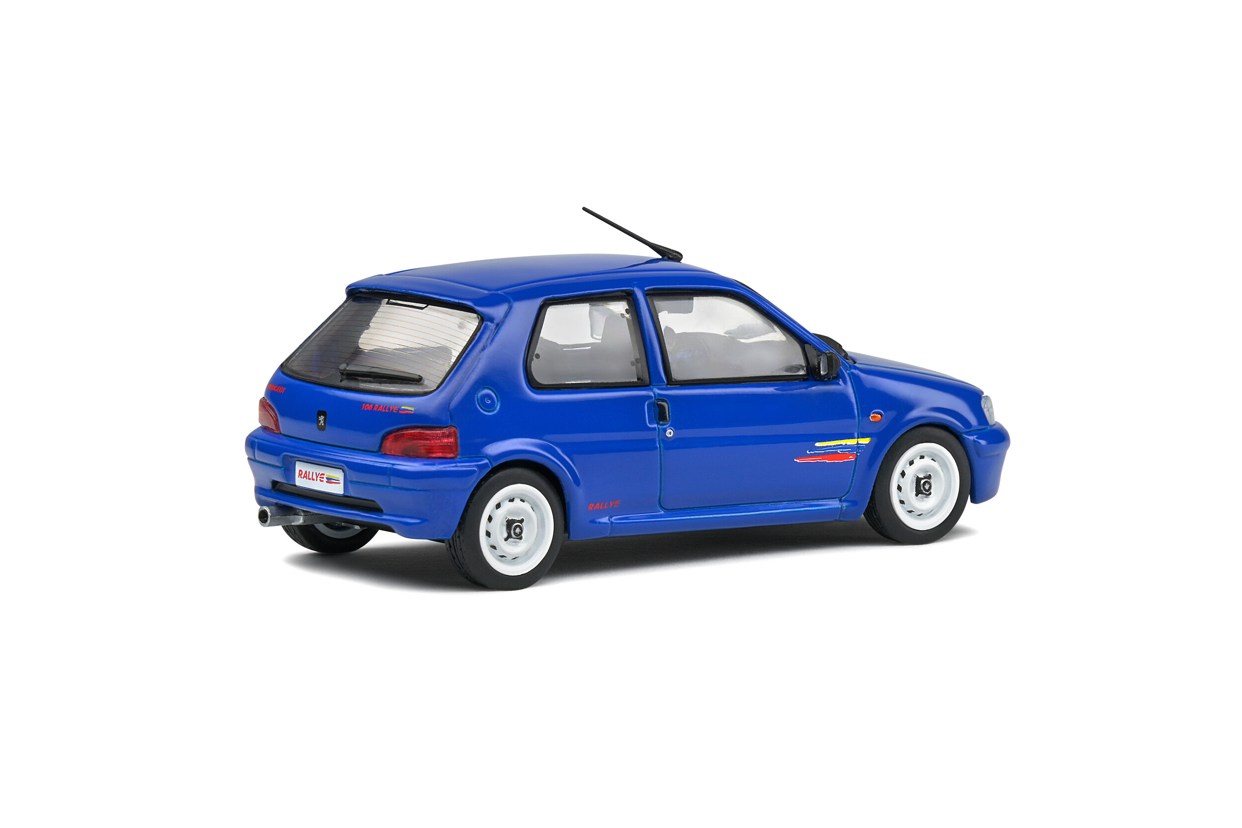 PEUGEOT 106 RALLYE (ph.2) BLEU SOLIDO 1/43°