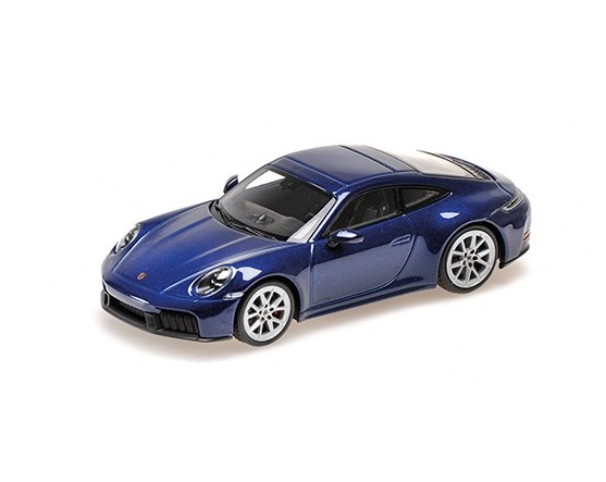 Porsche 911 Carrera GTS 2025 Blue Metallic Minichamps 1/43°