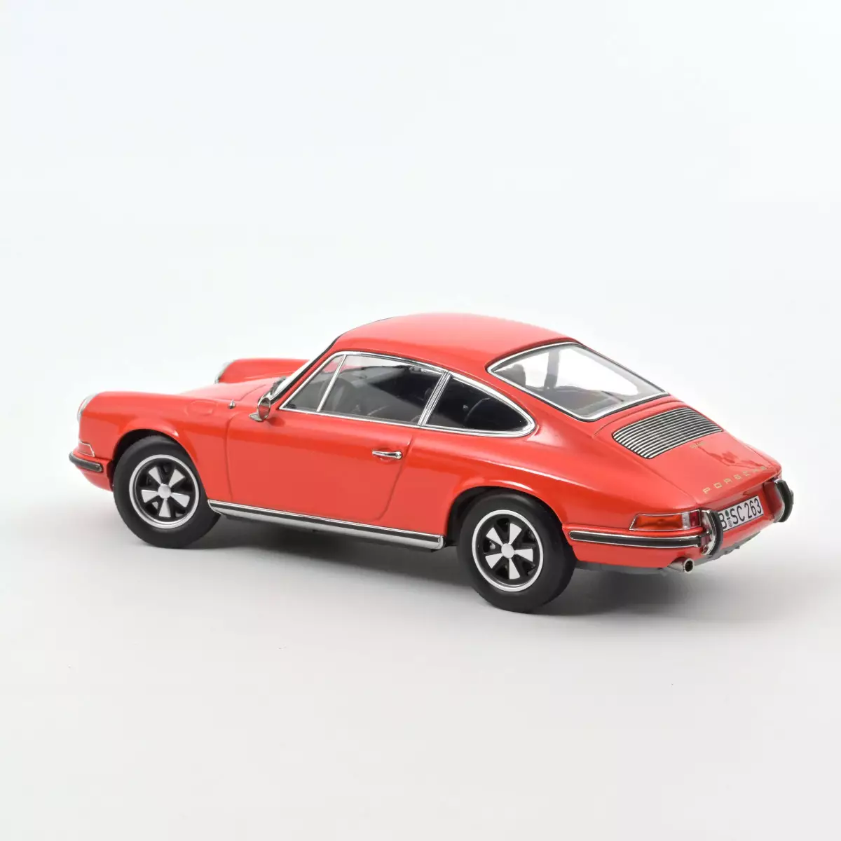 ミニカー　1/18 ポルシェ 911 E 1970(オレンジ) [187628] PORSCHE 911 E ORANGE 1970 NOREV 1/18°