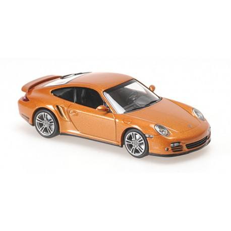 PORSCHE 911 TURBO 2009 GOLD