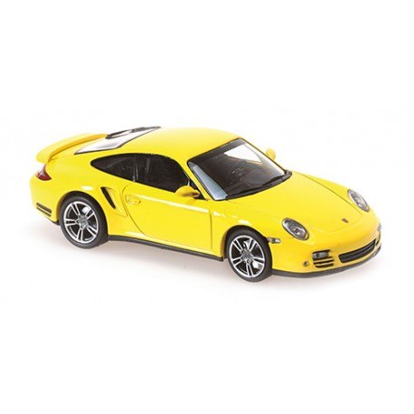 PORSCHE 911 TURBO 2009 YELLOW