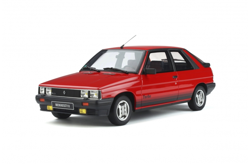 RENAULT 11 TURBO ROUGE 1985 OTTO 1/18°
