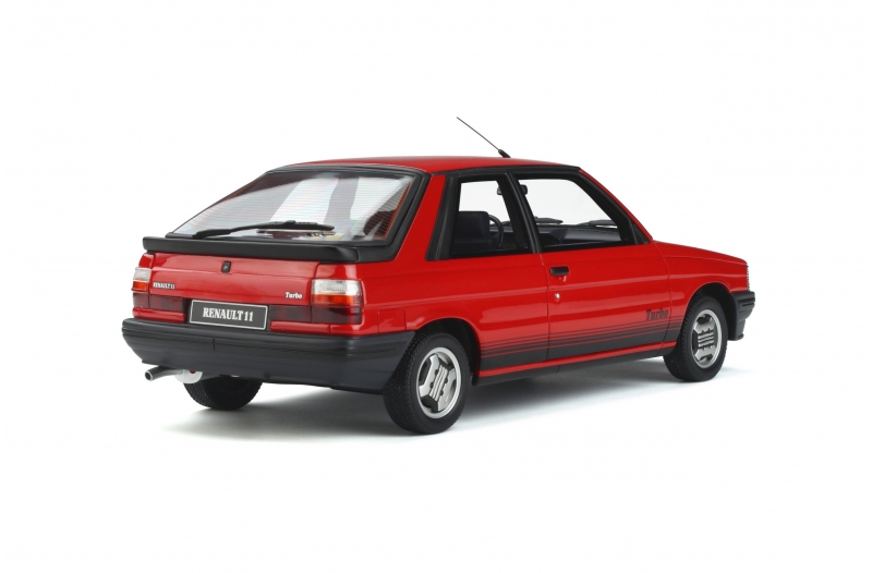 RENAULT 11 TURBO ROUGE 1985 OTTO 1/18°