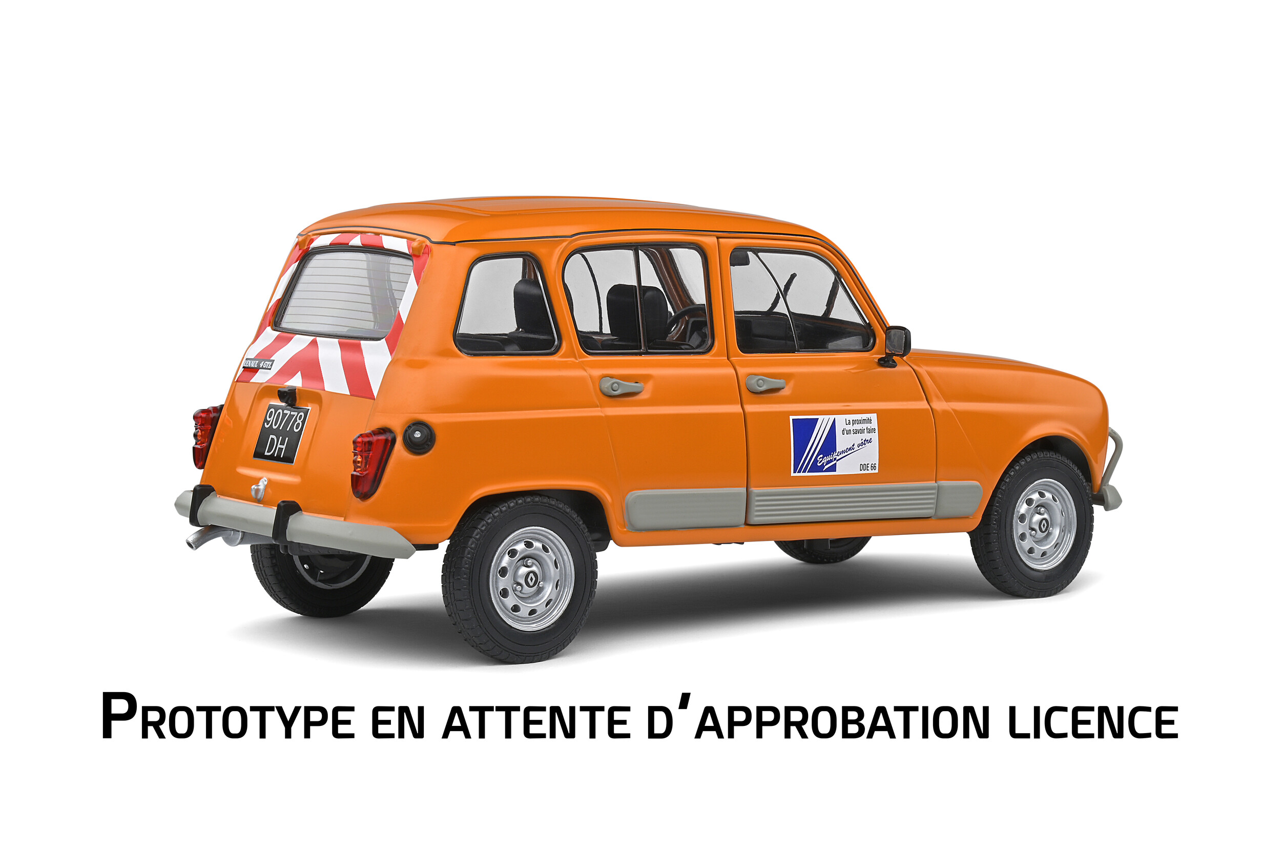 Renault 4L gendarmerie Solido 1/18°
