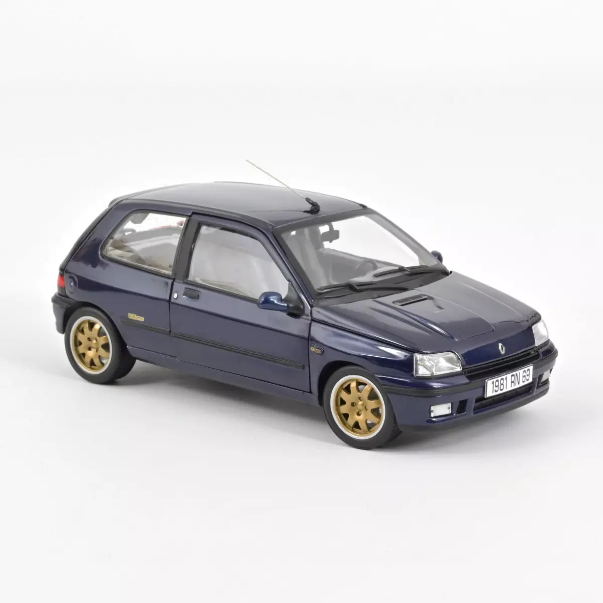 RENAULT CLIO WILLIAMS 1993 BLEU NOREV 1/18°