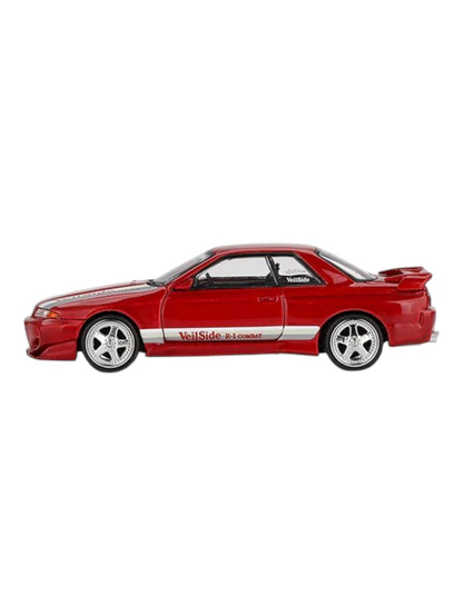 Nissan Skyline GT-R (R32) Veilside Combat C-1 Gem Red Mini GT 1/64°