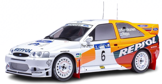 Ford Escort WRC #6 Acropolis Rally 1997 Ixo 1/18°