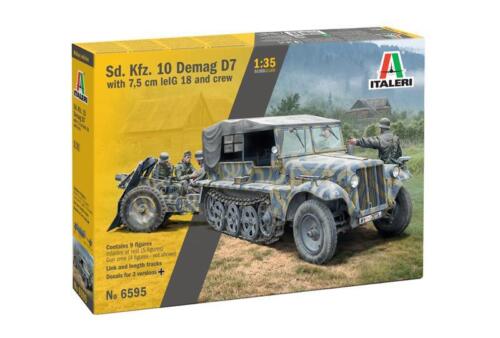 SD.KFZ 10 DEMAG D7 & 7.5 IELG 18 ITALERI 1/35°