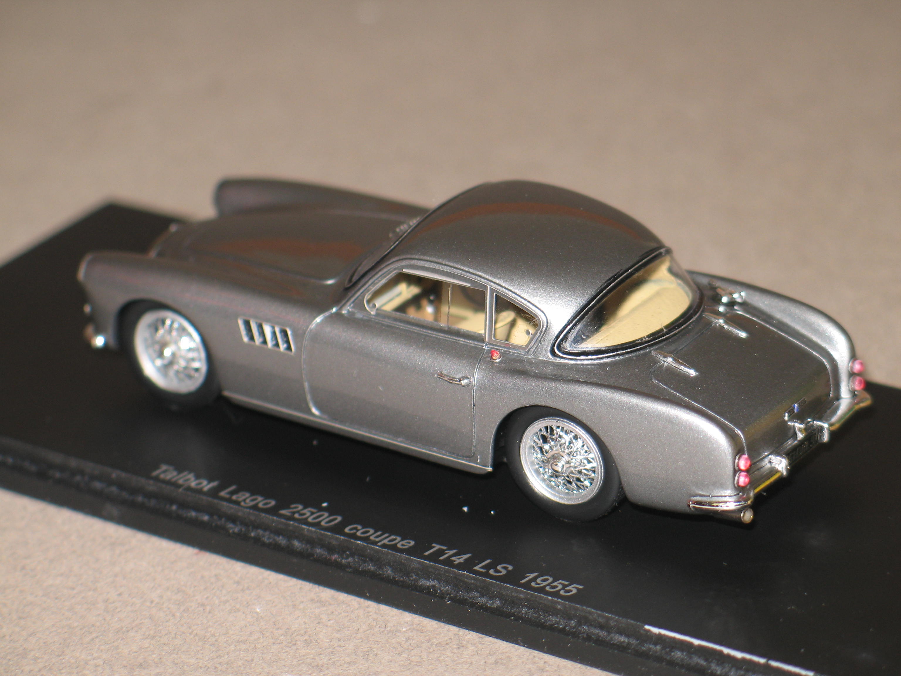 TALBOT LAGO 2500 COUPE T41 LS 1955 SPARK 1/43°