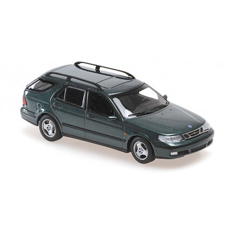 SAAB 9-5 BREAK 1999 DARK GREEN MET