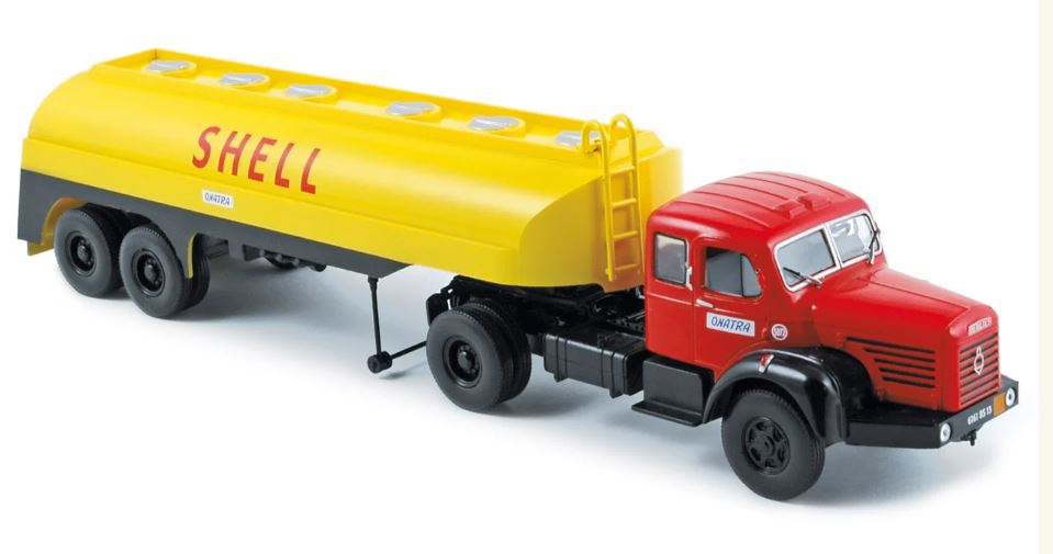 Berliet TLM 10 M2 1961 SHELL Tanker NOREV 1/43