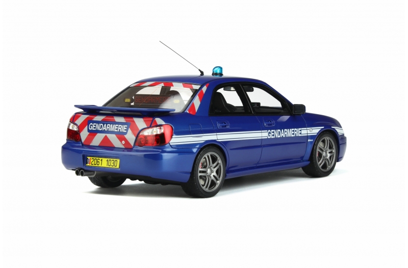 SUBARU IMPREZA WRX GENDARMERIE OTTO MOBILE 1/18°