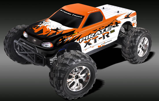 RACING TRUCK 4X4 PIRATE A PROPULSION ELECTRIQUE 1/10°