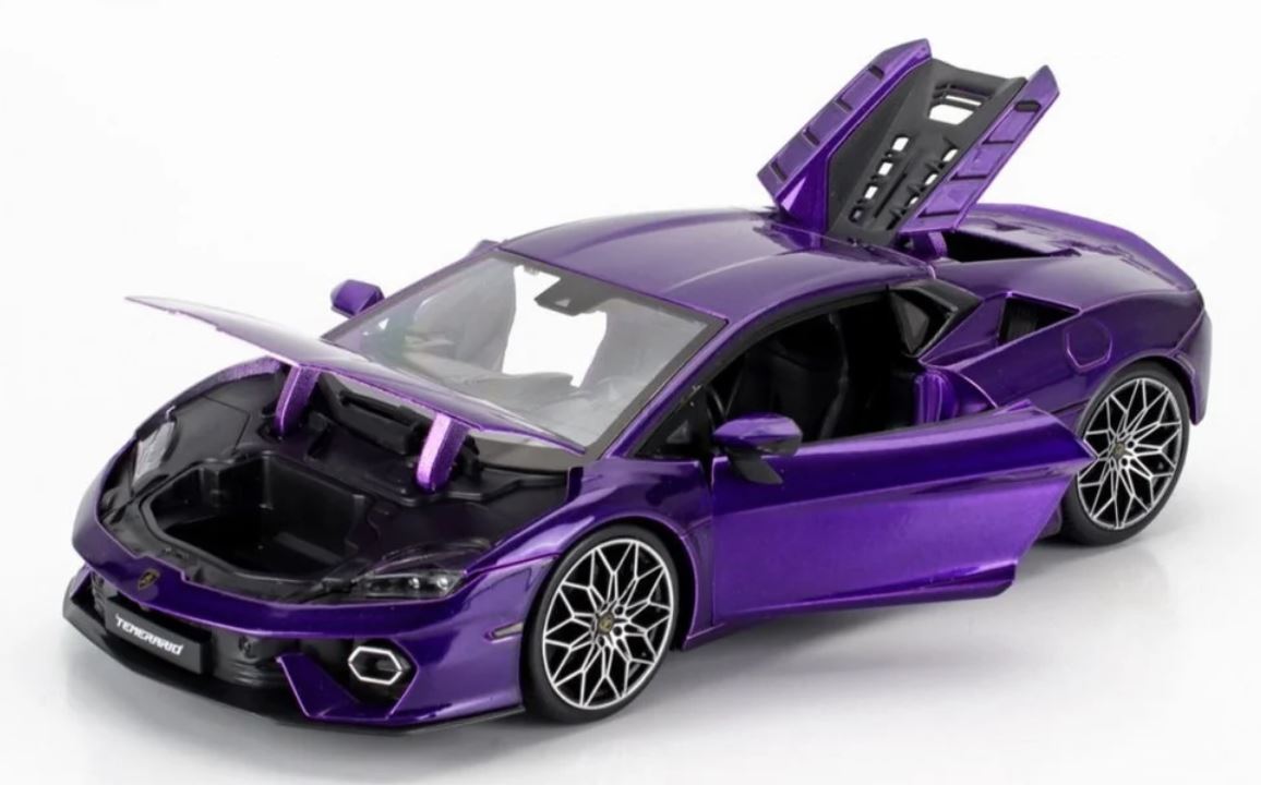 Lamborghini Temerario - Metallic Purple - Burago 1/18
