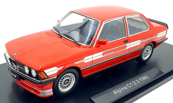 BMW ALPINA C1 (E21) 2.3 ROUGE 1980 KK SCALE 1/18°