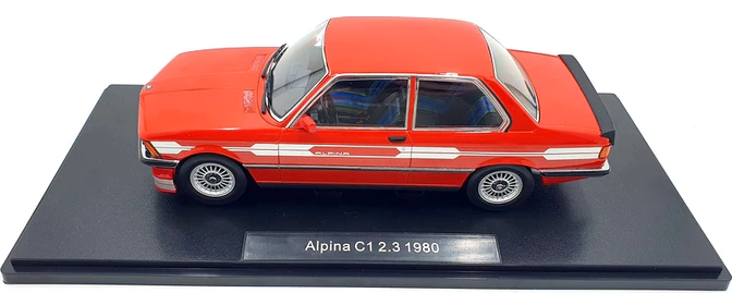 BMW ALPINA C1 (E21) 2.3 ROUGE 1980 KK SCALE 1/18°